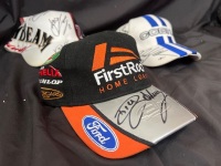 Collection of 3 Signed Australian Motorsport Caps - 2