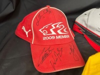 3 x Signed V8 Supercars Caps &ndash; Bathurst 1000, Darwin V8s & 2009 Member Cap - 3