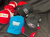 9 x V8 Supercars Motorsport Caps &ndash; Shell V-Power, Team Penske & Signed Bathurst 300 - 4