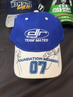 3 x Dick Johnson Racing Caps &ndash; Signed Legend Cap, Team Mates Foundation Member 2007 & Palmer Tube Mills Cap - 2