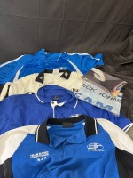 Dick Johnson Racing Team Polo Shirts and Flags, Including Signed Shirt