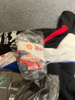 Collection of Motorsport Collectables Inc Polos, Stubby Coolers and Unopened Shirt - 3