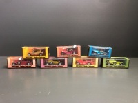 Asstd Collection of 7 Boxed Matchbox Models of Yesteryear