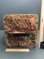 Antique Ernst l.Arnold Carlsfield Banonion Concertina in Original Case - 4