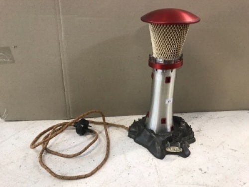 Original 1950's Aluminium Lighthouse Lamp