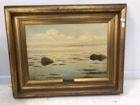 Original Oil on Canvas - Johan Ulrik Bredsdorff 1915