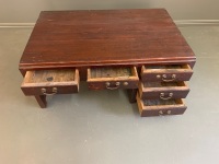 Antique Japanese Caligraphy Table from Kyoto - 4