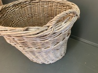 XXL Vintage Wicker Basket - 3
