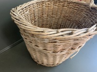 XXL Vintage Wicker Basket - 4