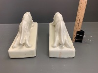 Pair of Atholl Australian Pottery Irish Setter Bookends - 4