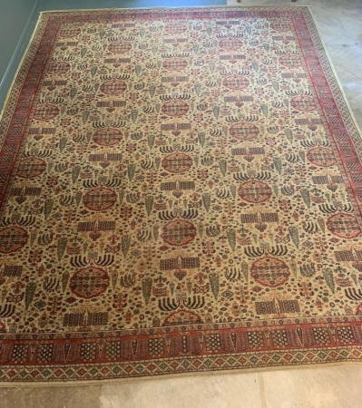 Large Vintage Wool Rug - App. 3600mm x 2400mm