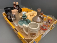 Asstd Box Lot of Barware inc. Retro Phone, Flagons, Glasses Etc - 3