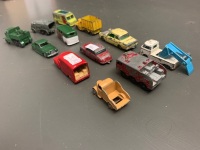 Lot of 11 Asstd 1960's Lesney Husky Die Cast Cars - 4