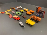 Box Lot of 18 Asstd Matchbox Hot Wheels Etc - 2