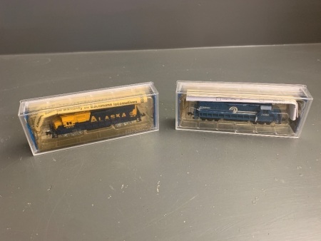 2 x Bachmann N Scale Locomotives - New Old Stock