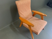 Mid Century Boomerang Style Armchair - 3