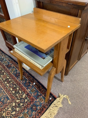Mid Century Timber Hall Table / Plant Stand