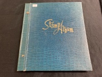 Vintage Stamp Album with Stamps from around the World - 2