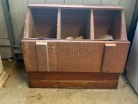 Antique Red Cedar Feed Bin - 2