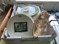 Asstd Lot of Ltd Edition Collectors Plates of Horses, Spanish Christmas Plates Etc