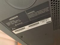 Hitachi TV + Samsung Blu Ray/DVD Player - 2