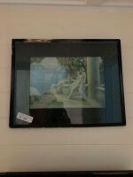 3 Vintage Framed Art Deco Prints - Frames As Is - 2