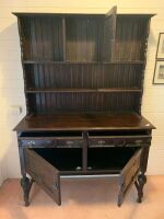 Classic Antique Oak Welsh Dresser C1890 Pegged Construction - 2