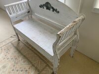 Contemporary Shabby French Style Window Bench - 3