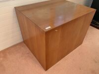Large Square Timber Plinth/Stand - 2