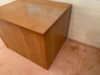 Large Square Timber Plinth/Stand - 3