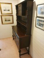 Classic Antique Oak Welsh Dresser C1890 Pegged Construction - 5
