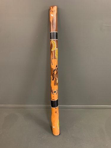 Termite Hollowed Hand Decorated Didgeridoo