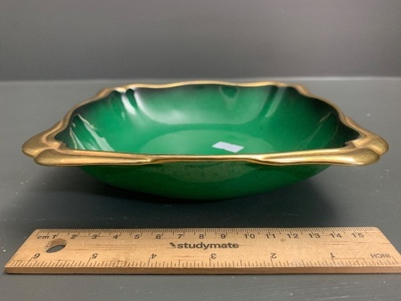 Vintage Carlton Ware Vert Royale Bowl