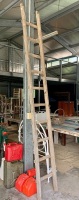 Vintage Hardwood Loft Ladder