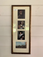 3 + 1 Gilt Framed Old Master Prints