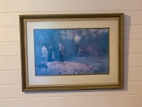 2 Framed Prints of Vintage Paintings - 3