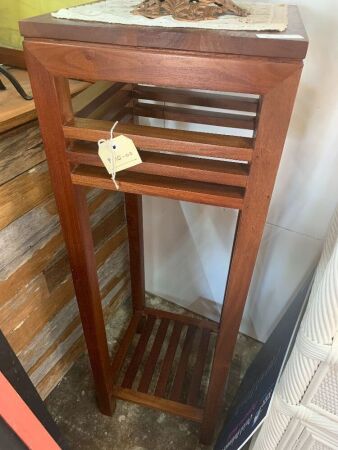 Contemporary Timber Plant Stand