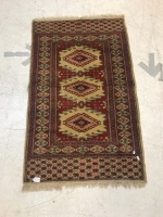 Turkish Hand Knotted Wool Rug