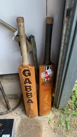 2 x Vintage Cricket Bats