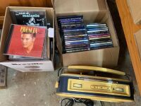 Bush Radio + 2 Boxes of CD's - 2