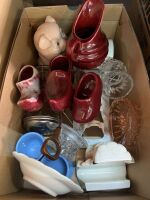 Asstd Box Lot of Bric-a-Brac