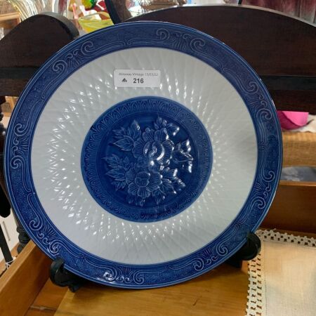 Blue and White Porcelain Charger