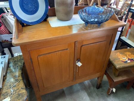 Vintage Australian 2 Door Pine Meat Safe