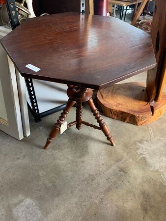 Antique Red Cedar Gypsy Table