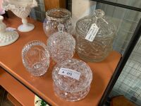 Asstd Lot of 5 Pieces of Crystal and Glass - 3