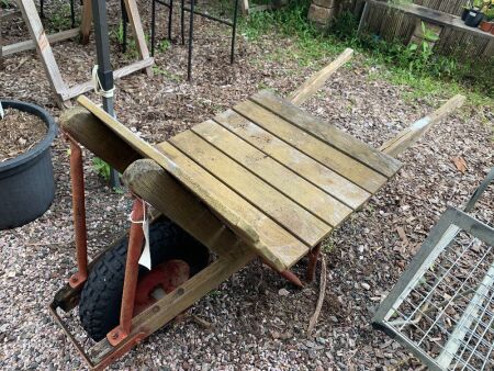 Vintage Timber Nursery Trolley