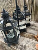 2 Storm Lanterns + 3 Garden Lanterns - 2