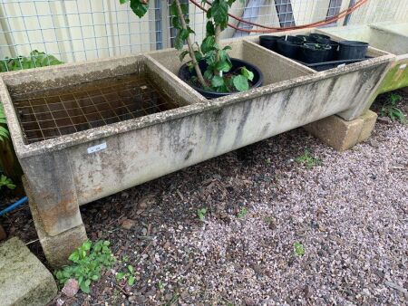 Triple Concrete Laundry Trough