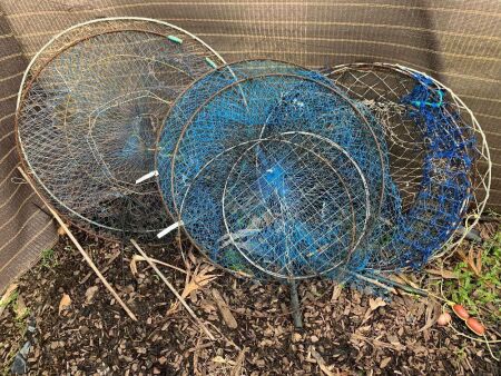 Asstd Lot of Crab Pots - Some As Is