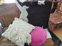 Faux Cow Hide Rug + 3 Cushions - 2